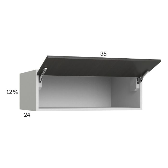 RTA Euro Cafe 36" x 12-5/8" x 24" Flip Up Door Wall Cabinet