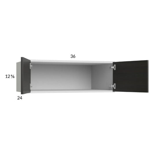 RTA Euro Cafe 36" x 12-5/8" x 24" Wall Cabinet with 2 Finished End Panels