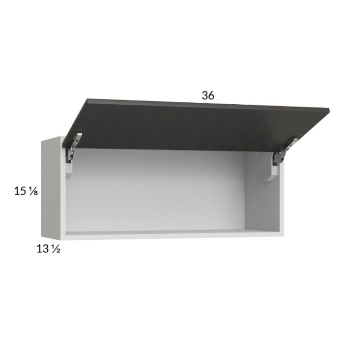 RTA Euro Cafe 36" x 15-1/8" Flip Up Door Wall Cabinet