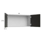RTA Euro Cafe 36" x 17-5/8" Wall Cabinet with 2 Finished End Panels