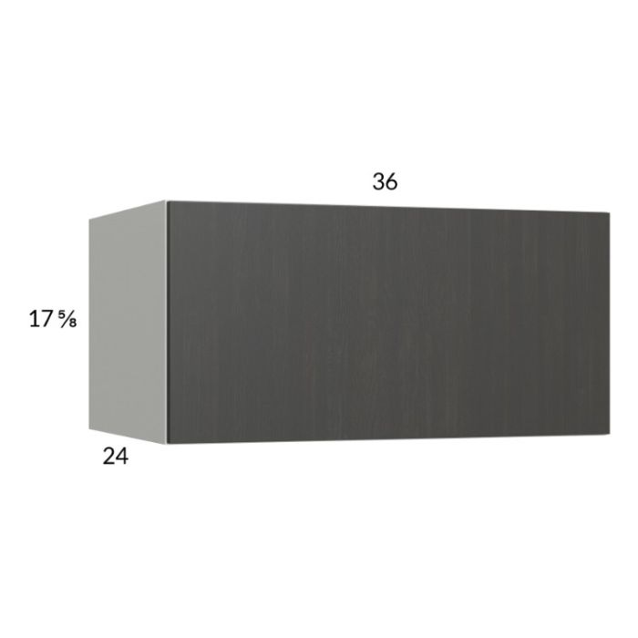 RTA Euro Cafe 36" x 17-5/8" x 24" Flip Up Door Wall Cabinet