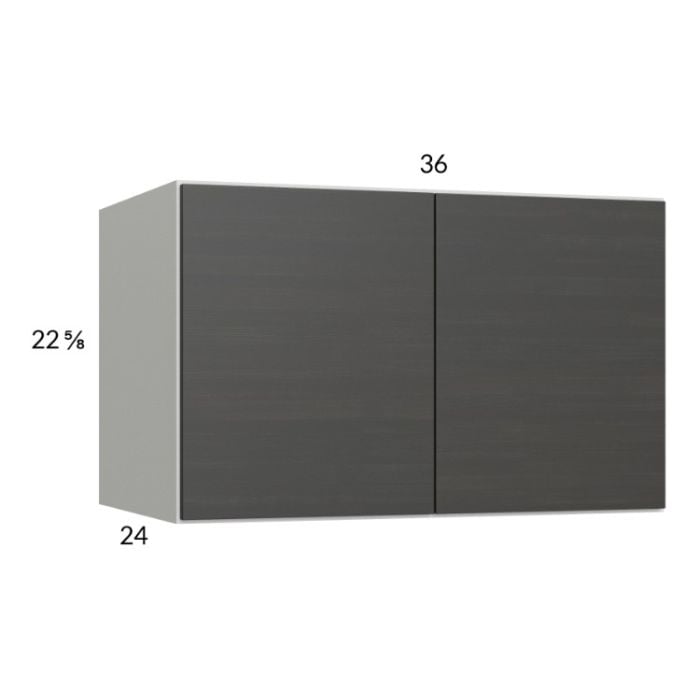 RTA Euro Cafe 36" x 22-5/8" x 24" Wall Cabinet with 1 Finished End Panel