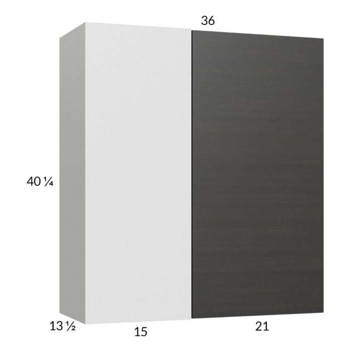 RTA Euro Cafe 36" x 40-1/4" Blind Corner Wall Cabinet