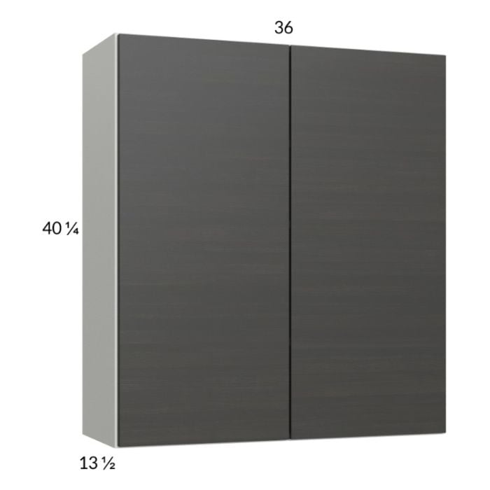 RTA Euro Cafe 36" x 40-1/4" Wall Cabinet with 2 Finished End Panels
