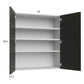 RTA Euro Cafe 36" x 40-1/4" Wall Cabinet with 2 Finished End Panels