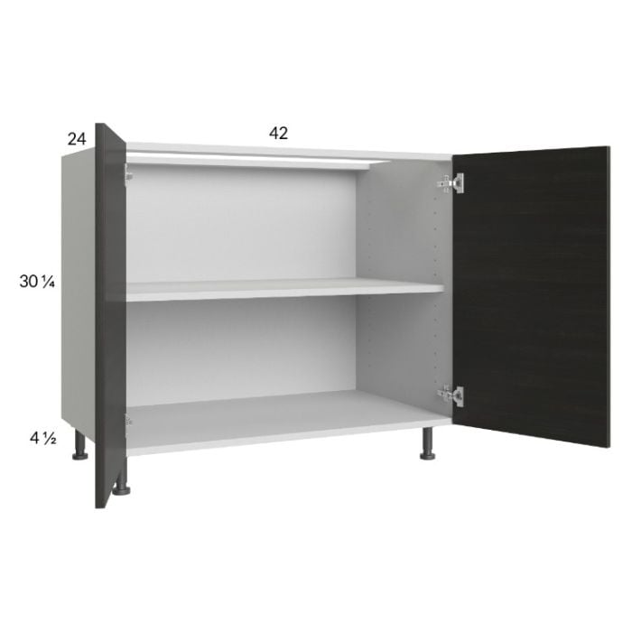 RTA Euro Cafe 42" Full Height Door Base Cabinet