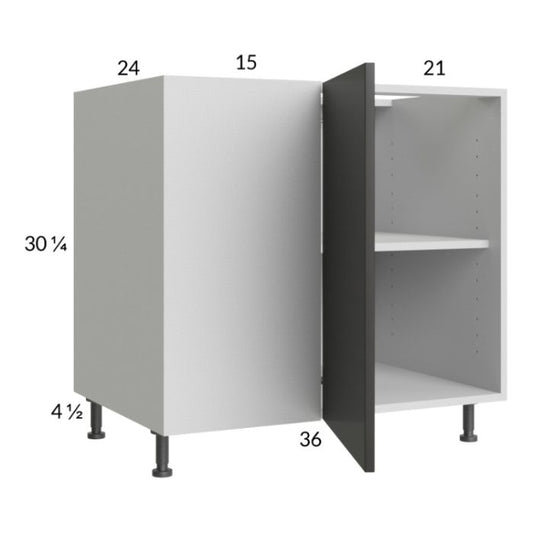 RTA Euro Cafe 46" - 49" Full Height Door Blind Base Corner Cabinet