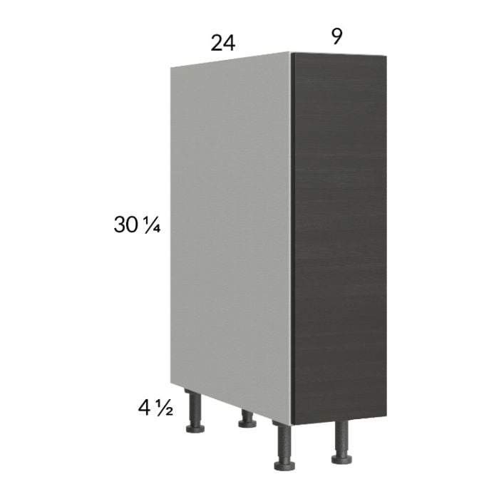RTA Euro Cafe 9" Full Height Door Base Cabinet