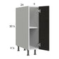 RTA Euro Cafe 9" Full Height Door Base Cabinet