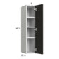 RTA Euro Cafe 9" x 40-1/4" Wall Cabinet with 2 Finished End Panels