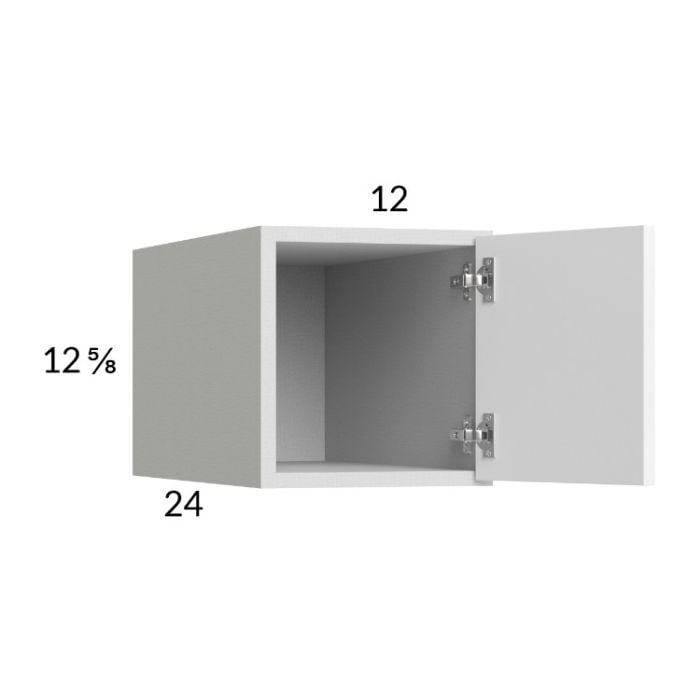 RTA Euro Gloss White 12" x 12-5/8" x 24" Wall Cabinet