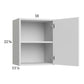 RTA Euro Gloss White 18" x 22-5/8" Wall Cabinet