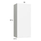 RTA Euro Gloss White 18" x 40-1/4" Wall Cabinet with 2 Finished End Panels