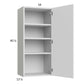RTA Euro Gloss White 18" x 40-1/4" Wall Cabinet