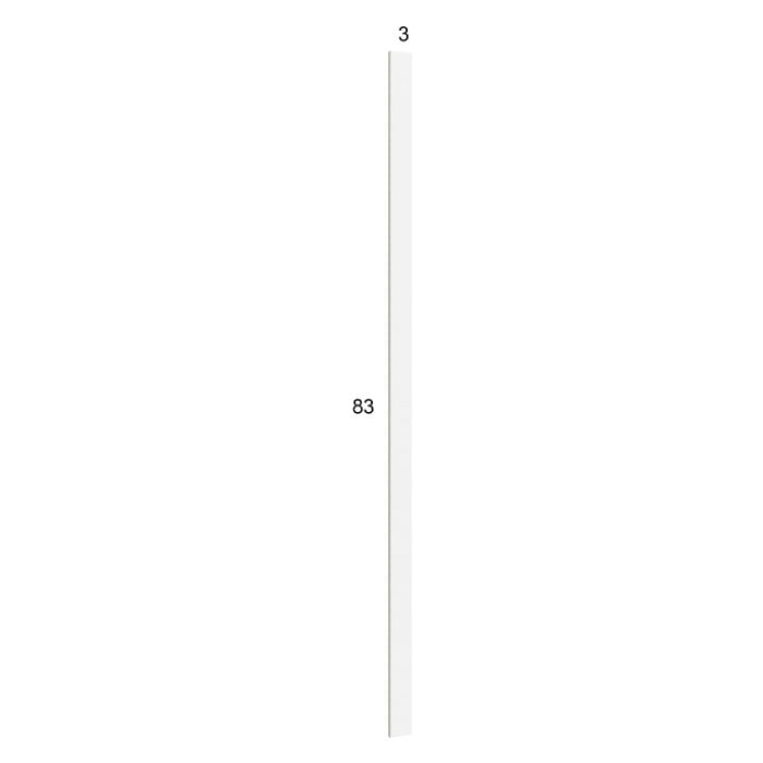RTA Euro Gloss White 2-7/8" x 83" Overlay Filler