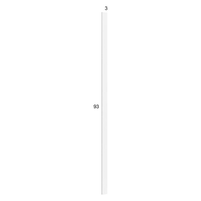 RTA Euro Gloss White 2-7/8" x 93" Overlay Filler