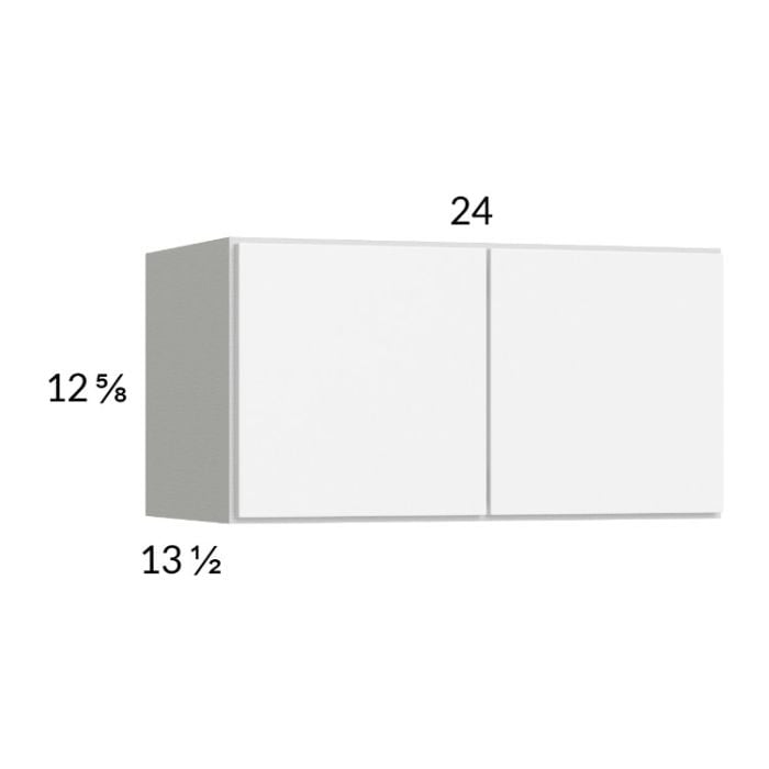 RTA Euro Gloss White 24" x 12-5/8" Wall Cabinet