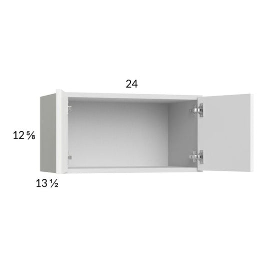 RTA Euro Gloss White 24" x 12-5/8" Wall Cabinet