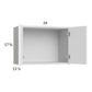 RTA Euro Gloss White 24" x 17-5/8" Wall Cabinet