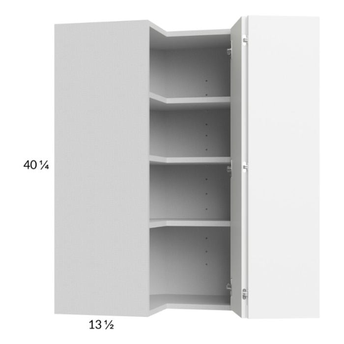 RTA Euro Gloss White 24" x 40-1/4" Wall Easy Reach Cabinet