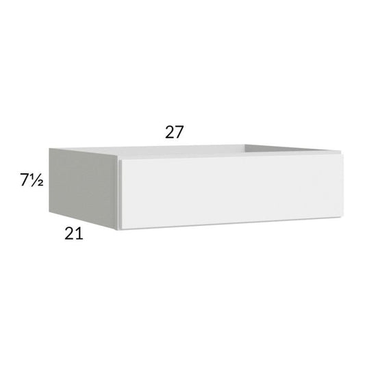 RTA Euro Gloss White 30" Knee Drawer