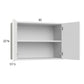 RTA Euro Gloss White 30" x 22-5/8" Wall Cabinet