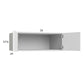 RTA Euro Gloss White 33" x 12-5/8" x 24' Wall Cabinet with 1 Finished End Panel