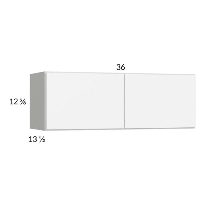 RTA Euro Gloss White 36" x 12-5/8" Wall Cabinet