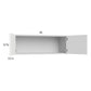 RTA Euro Gloss White 36" x 12-5/8" Wall Cabinet with 1 Finished End Panel