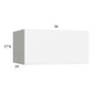 RTA Euro Gloss White 36" x 17-5/8" x 24" Flip Up Door Wall Cabinet