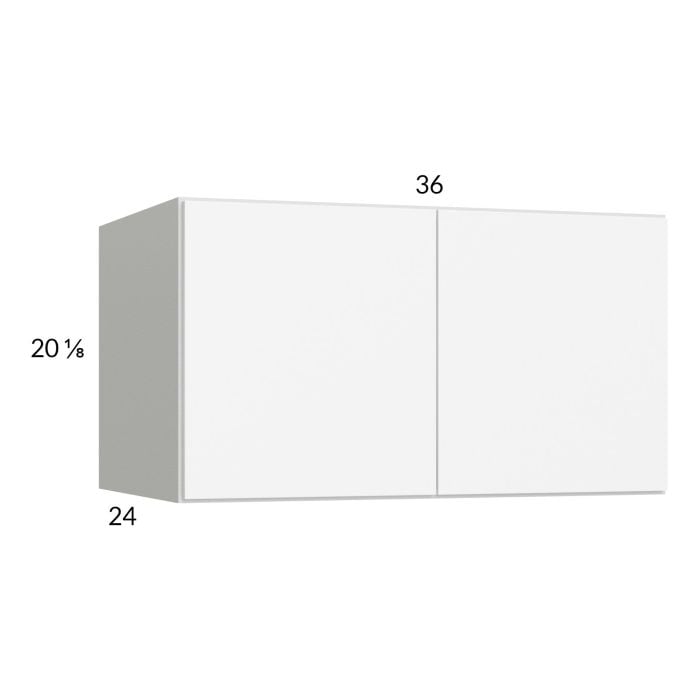 RTA Euro Gloss White 36" x 20" x 24" Wall Cabinet