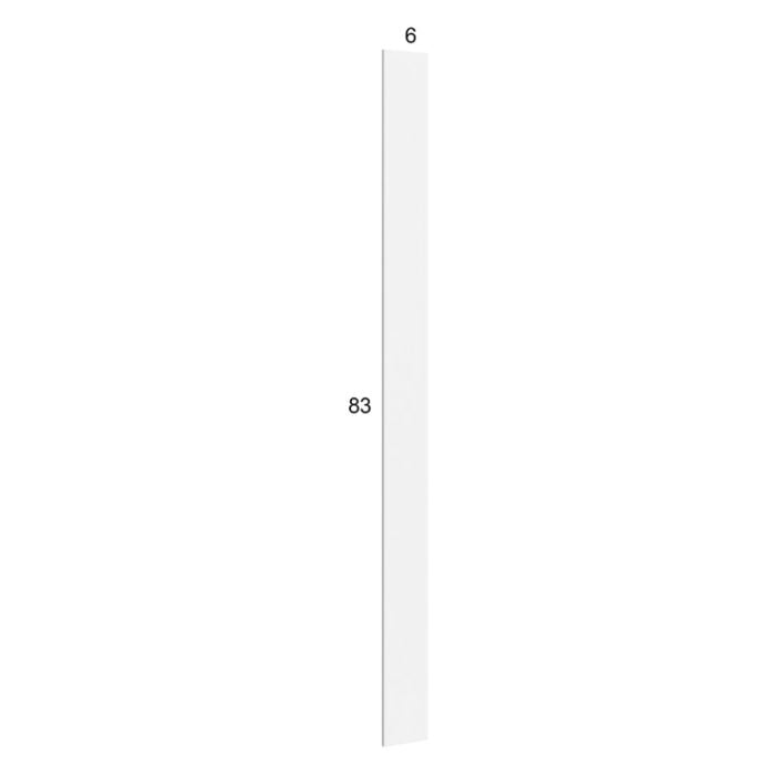 RTA Euro Gloss White 5-7/8" x 83" Overlay Filler
