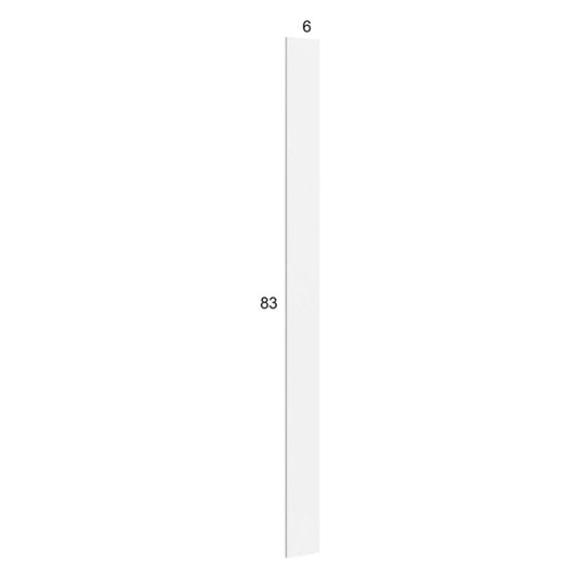 RTA Euro Gloss White 5-7/8" x 83" Overlay Filler