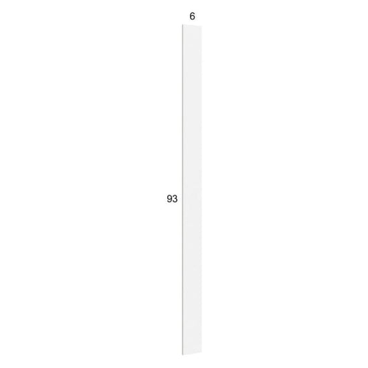 RTA Euro Gloss White 5-7/8" x 93" Overlay Filler