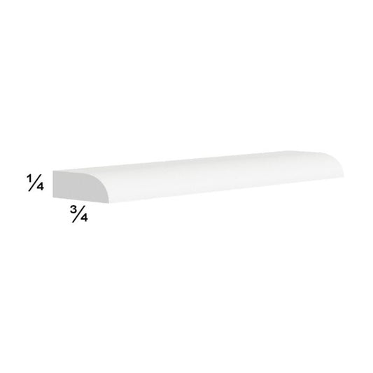RTA Euro Gloss White 96" Scribe Moulding