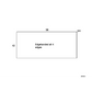 RTA Euro Gloss White Finished Panel 96" x 42" x 3/4"