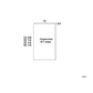 RTA Euro Gloss White Wall Overlay Panel - 15"W x 40-1/4"H x 3/4"D