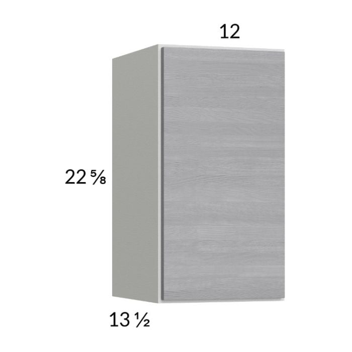 RTA Euro Grey 12" x 22-5/8" Wall Cabinet