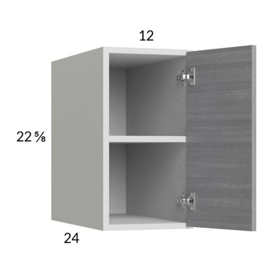 RTA Euro Grey 12" x 22-5/8" x 24" Wall Cabinet