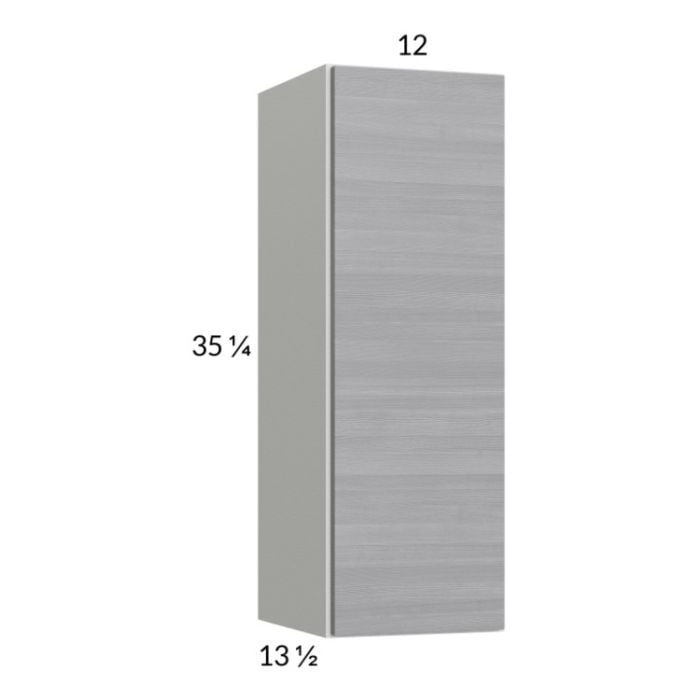 RTA Euro Grey 12" x 35-1/4" Wall Cabinet