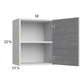 RTA Euro Grey 18" x 22-5/8" Wall Cabinet