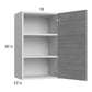 RTA Euro Grey 18" x 30-1/4" Wall Cabinet