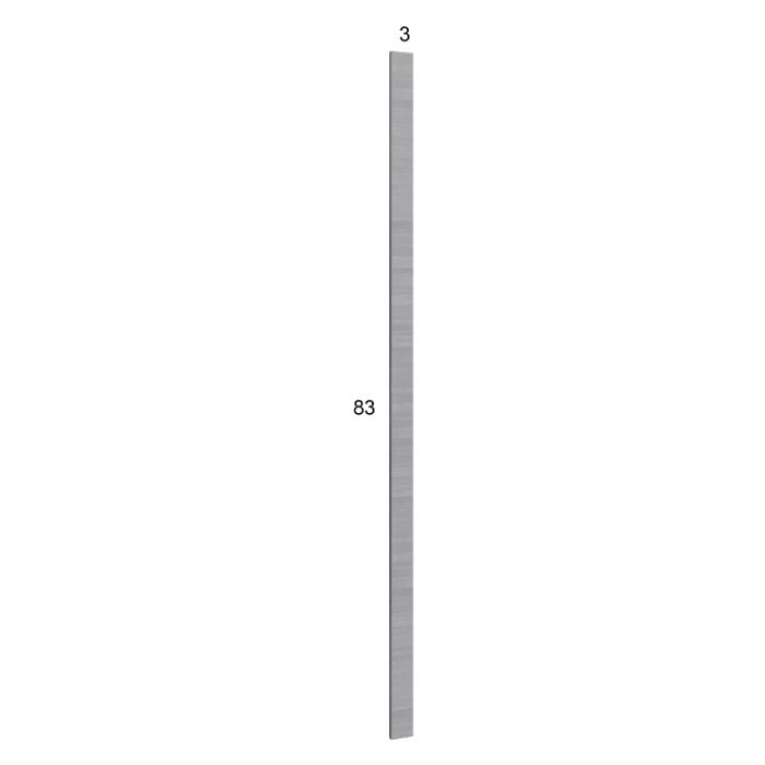 RTA Euro Grey 2-7/8" x 83" Overlay Filler