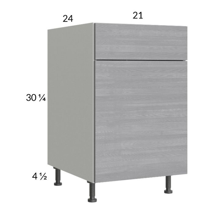 RTA Euro Grey 21" Base Cabinet