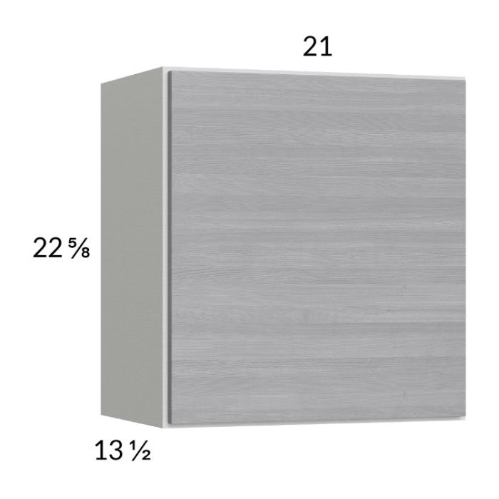 RTA Euro Grey 21" x 22-5/8" Wall Cabinet