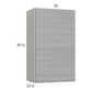 RTA Euro Grey 21" x 35-1/4" Wall Cabinet