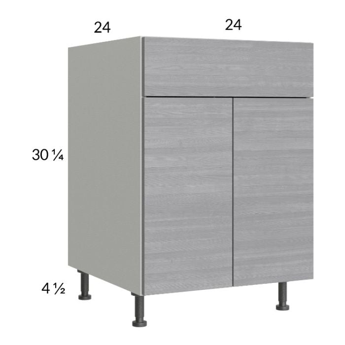 RTA Euro Grey 24" Base Cabinet