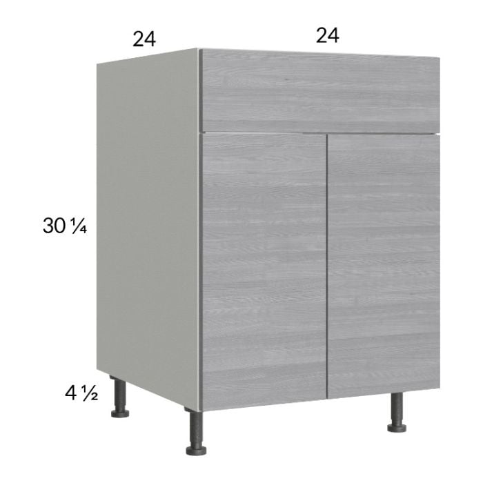 RTA Euro Grey 24" Sink Base Cabinet