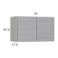 RTA Euro Grey 24" x 15-1/8" Wall Cabinet