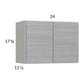 RTA Euro Grey 24" x 17-5/8" Wall Cabinet